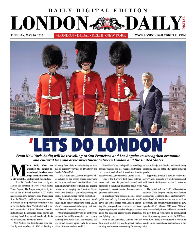 LONDON DD – MAY 10, 2022