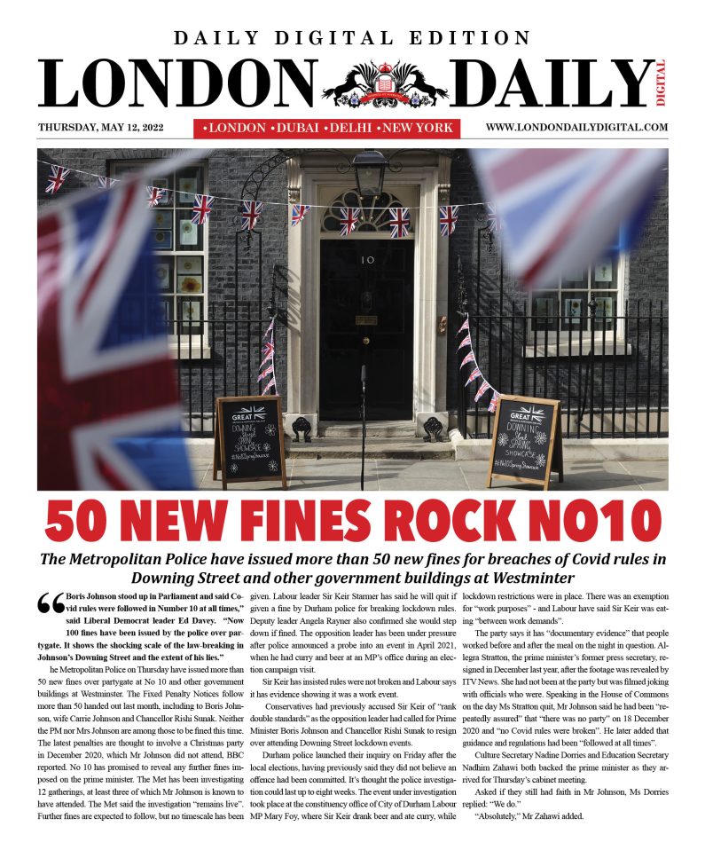 LONDON DD – MAY 12, 2022