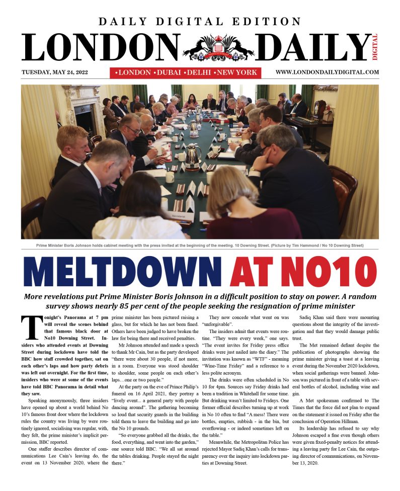 LONDON DD – MAY 24, 2022